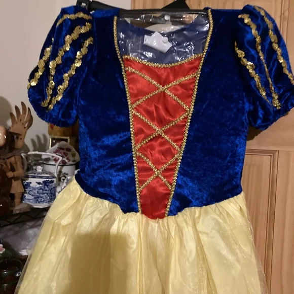 Lilian Vernon Kids Snow White Costume - Blue and Yellow - Picture 2 of 6